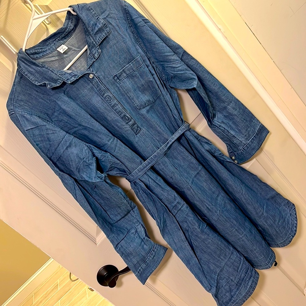 Maternity Denim Dress